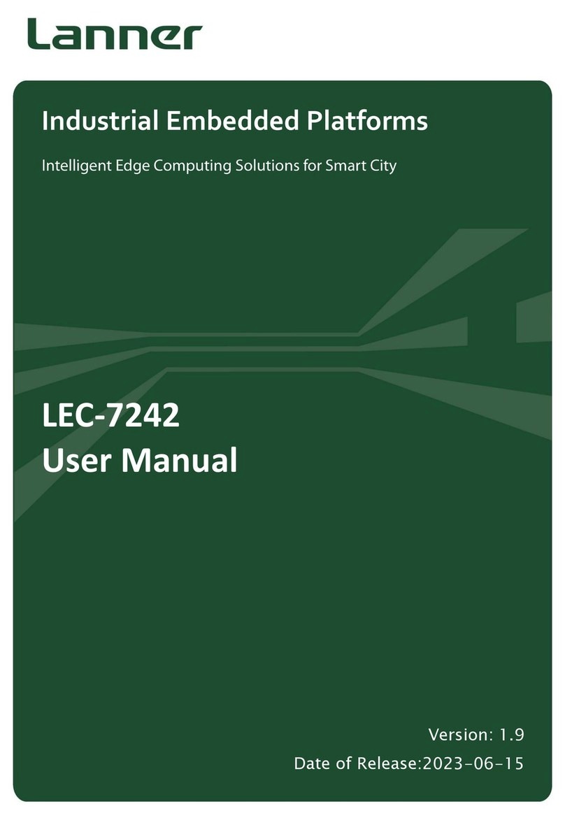 Lanner LEC-7242 user manual