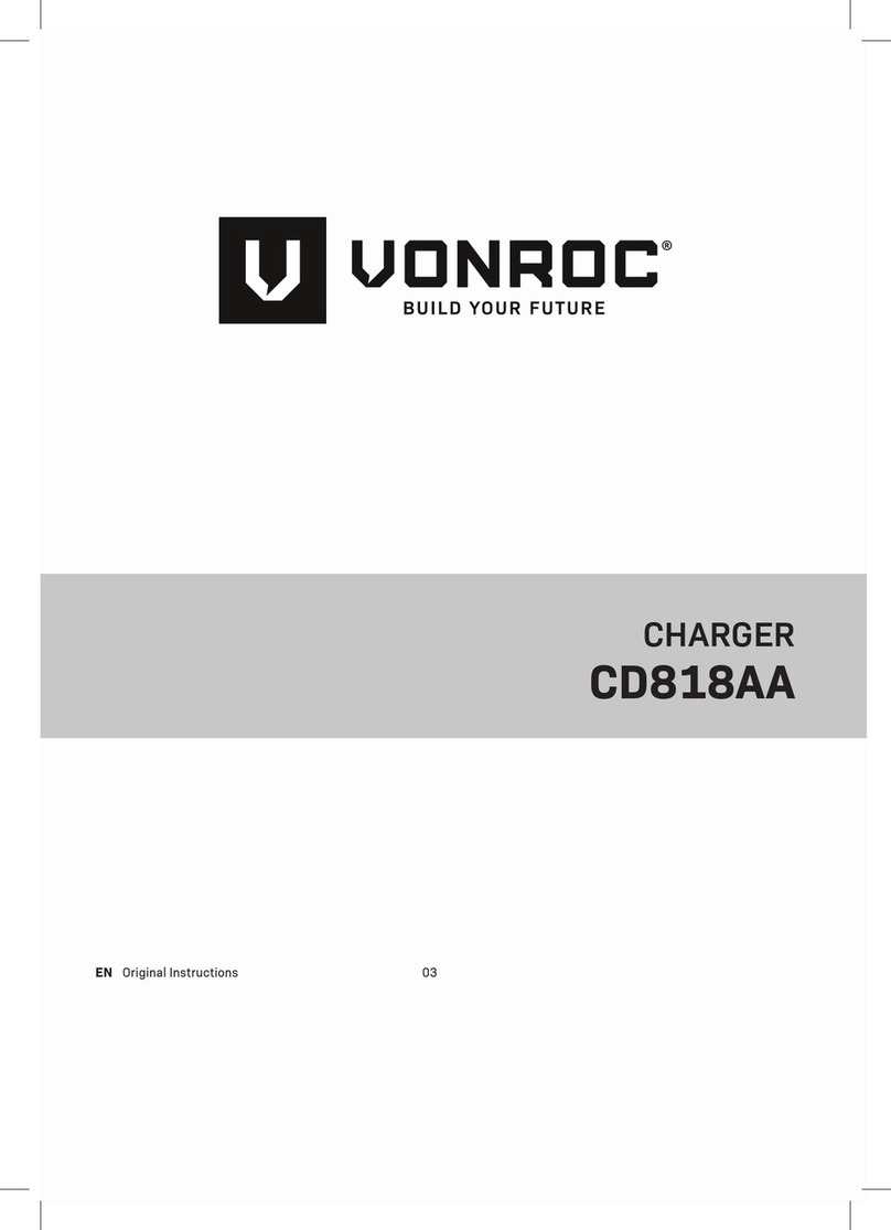 VONROC CD818AA User manual