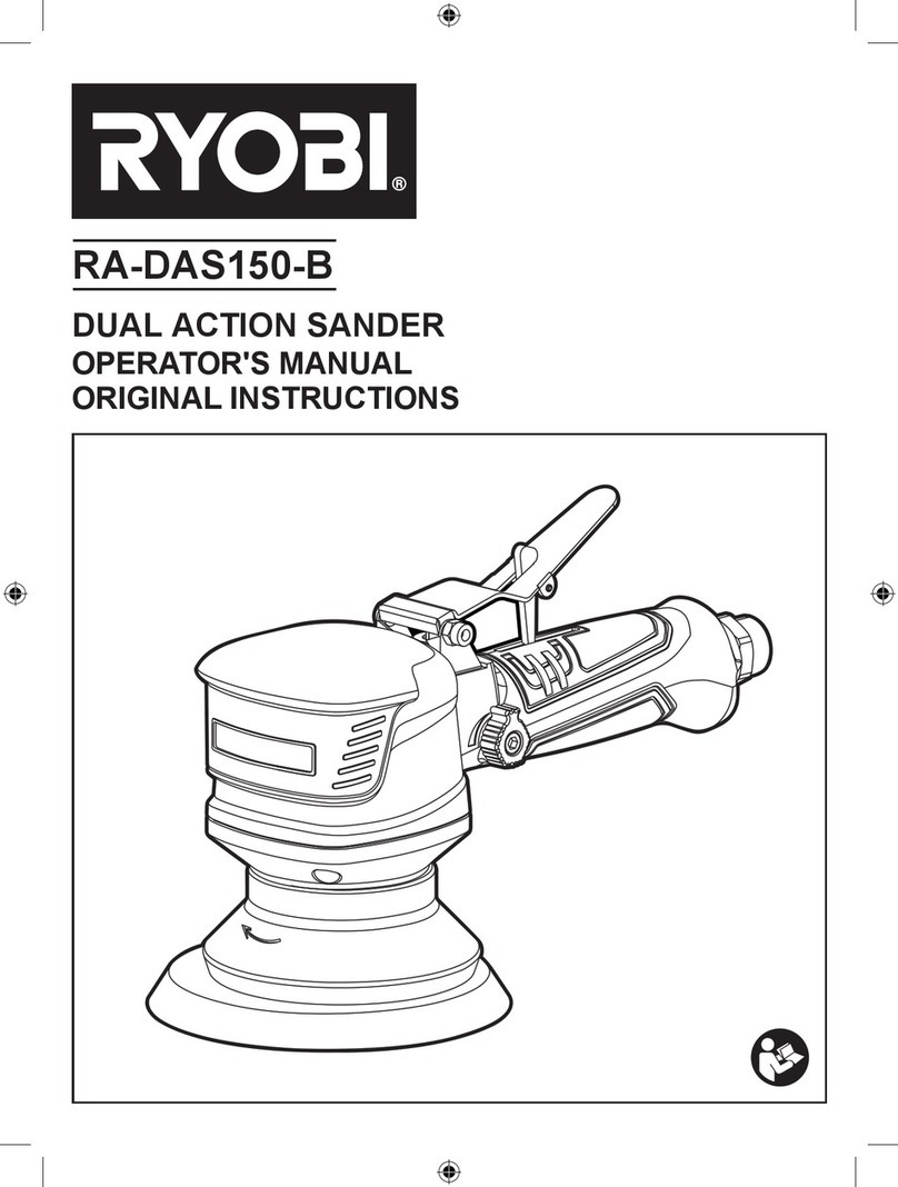 Ryobi RA-DAS150-B Operator's manual