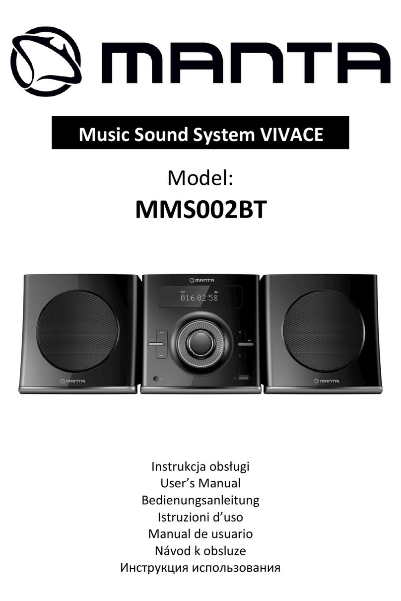 Manta VIVACE MMS002BT user manual