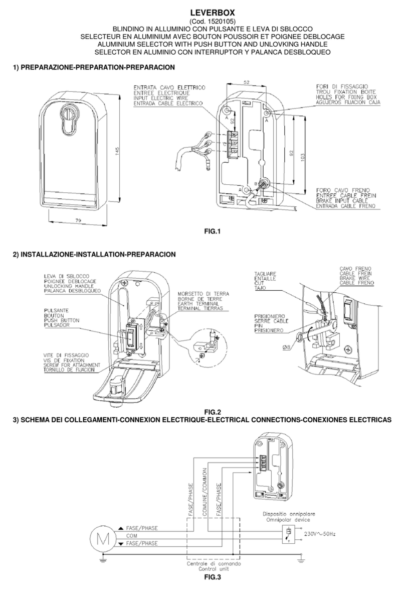 ManoMano LEVERBOX 1520105 quick start guide