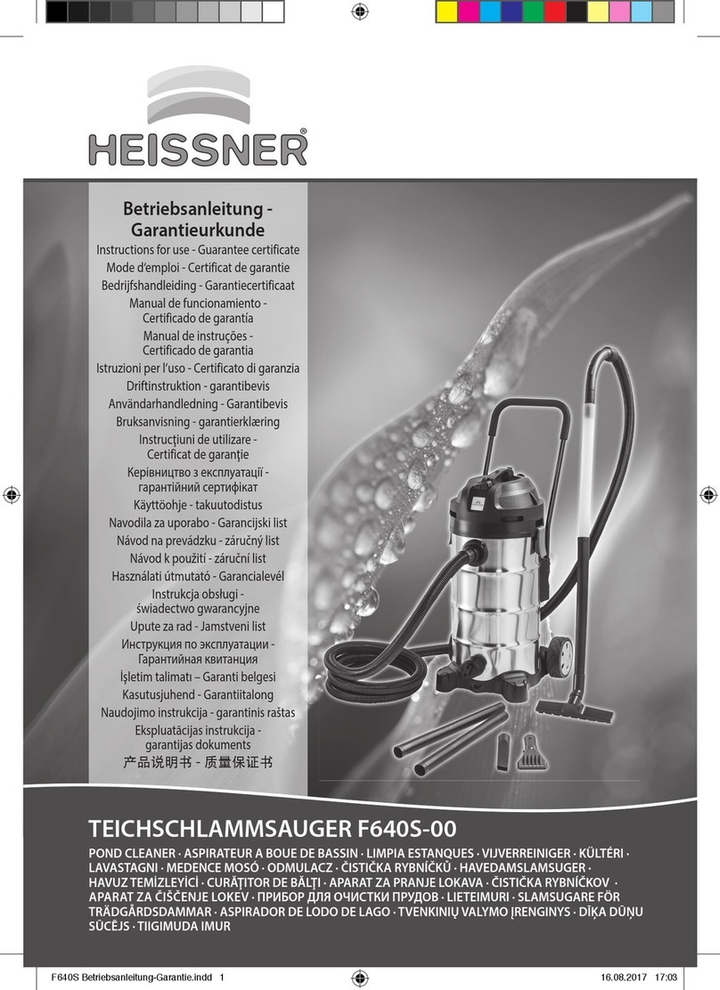 HEISSNER F640S-00 Instructions for use