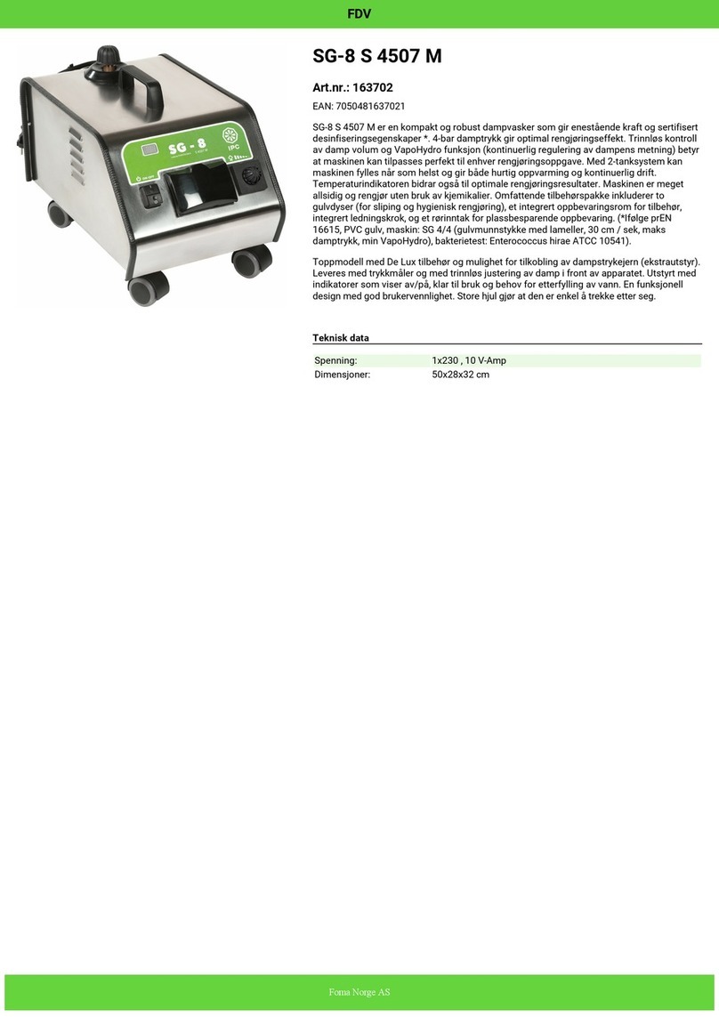 IPC SG-08 User manual