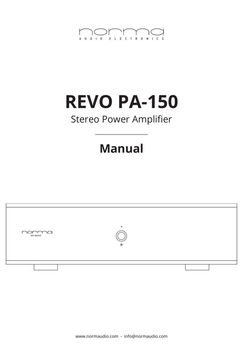 Norma REVO PA-150 manual