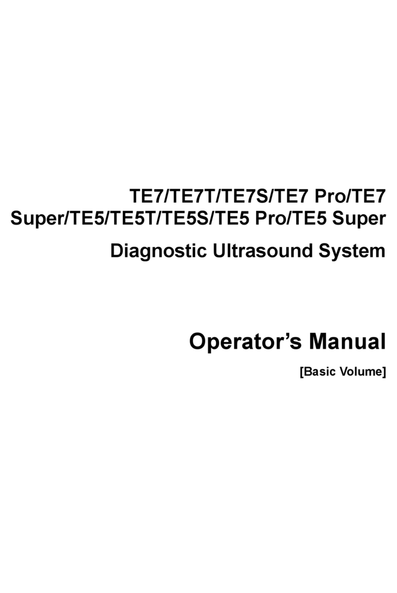 Mindray TE7T User manual