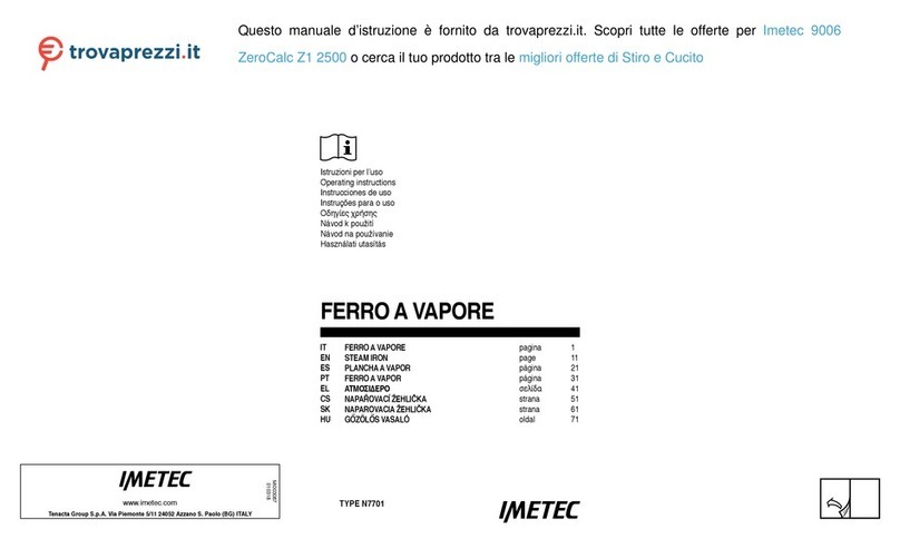 Imetec ZeroCalc Z1 2500 User manual