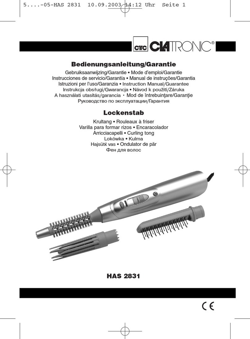 Clatronic HAS 2831 User manual