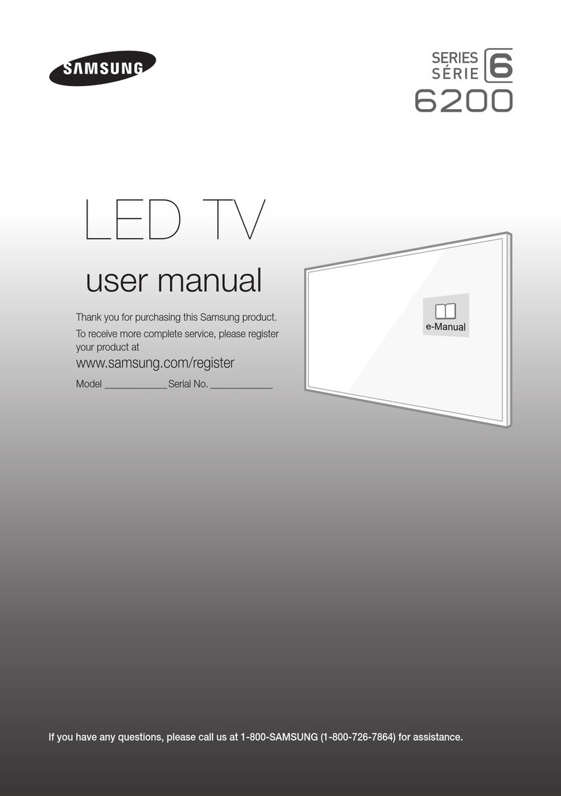 Samsung UN40J6200AF User manual Samsung UN40J6200AF User manual