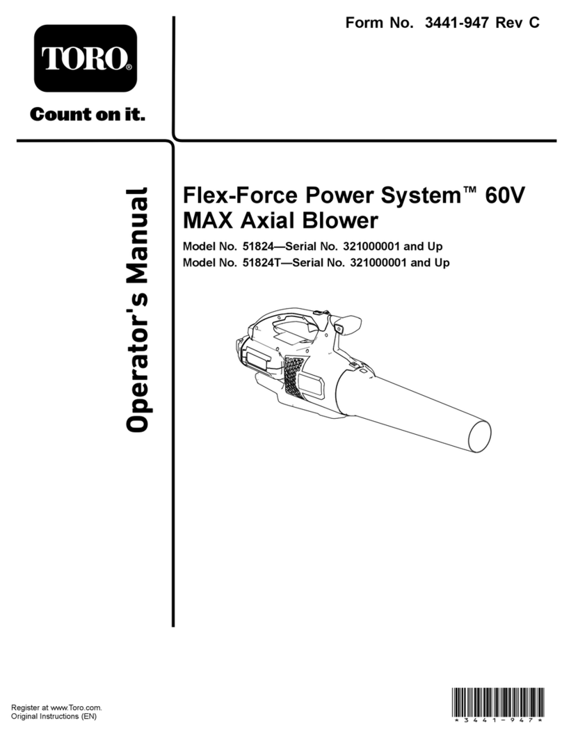 Toro Flex-Force Power System 51824T User manual