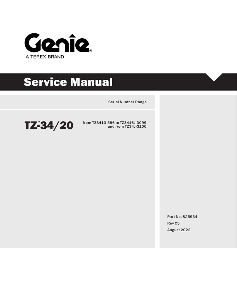 Terex Genie TX-34/20 Service manual