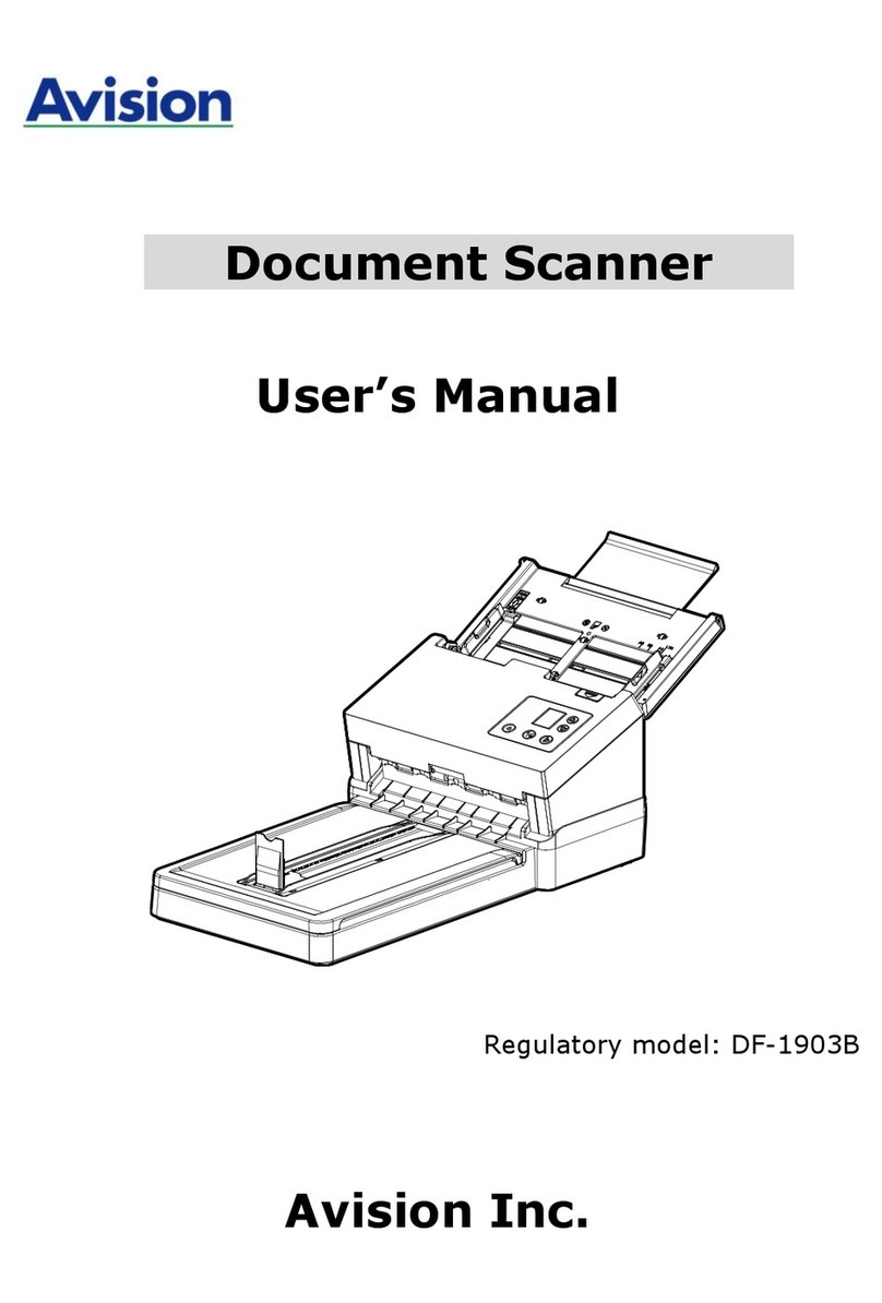 Avision DF-1903B User manual