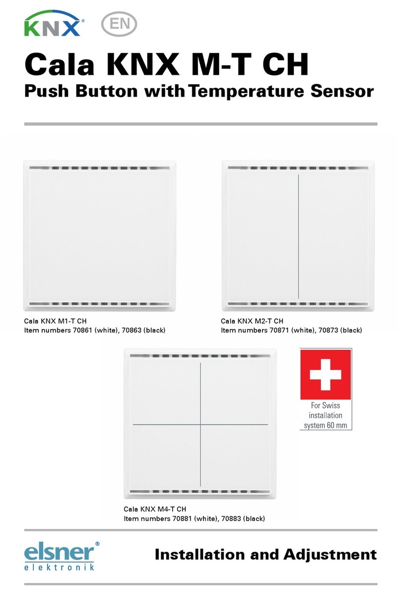 Elsner Cala KNX M-T CH Series Guide