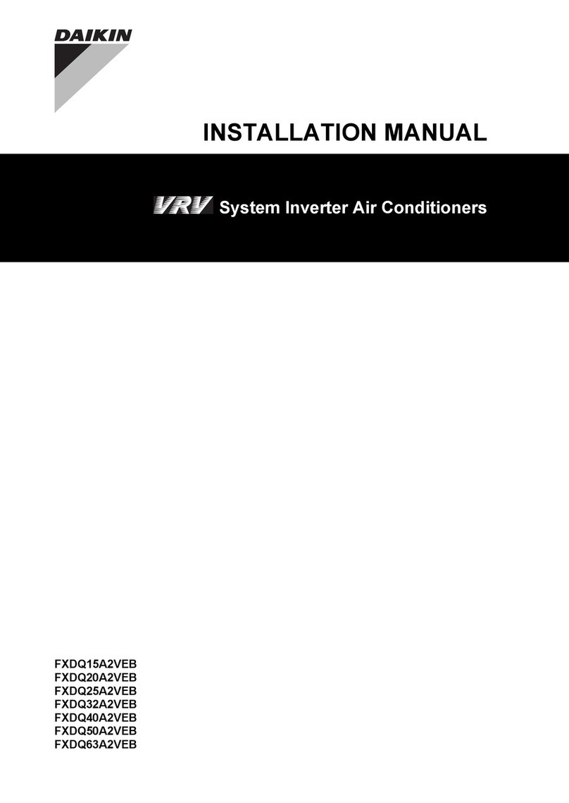 Daikin FXDQ20A2VEB User manual