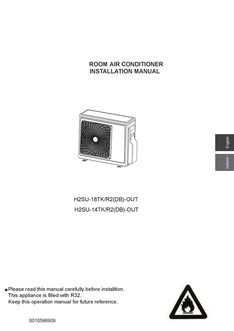 Haier H2SU-18TK/R2-OUT User manual