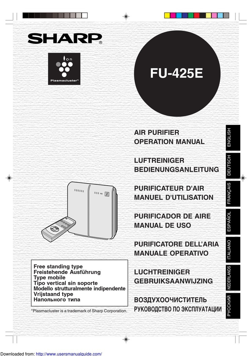 Sharp FU-425E User manual