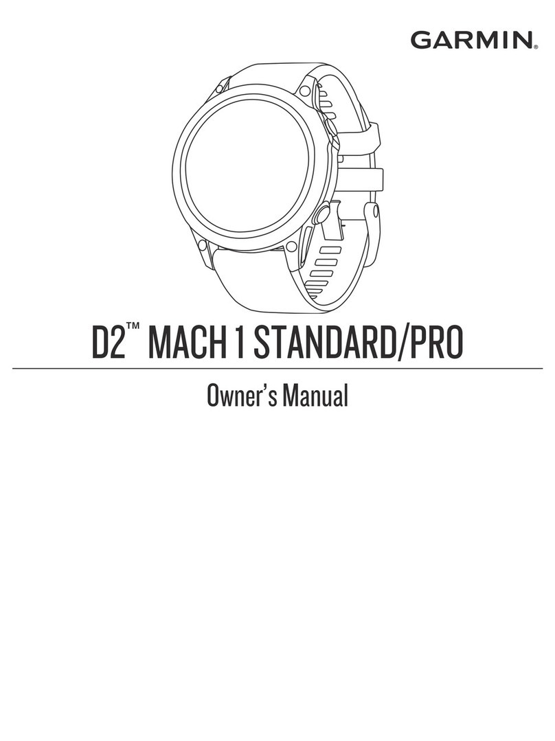 Garmin D2 MACH 1 STANDARD owner's manual