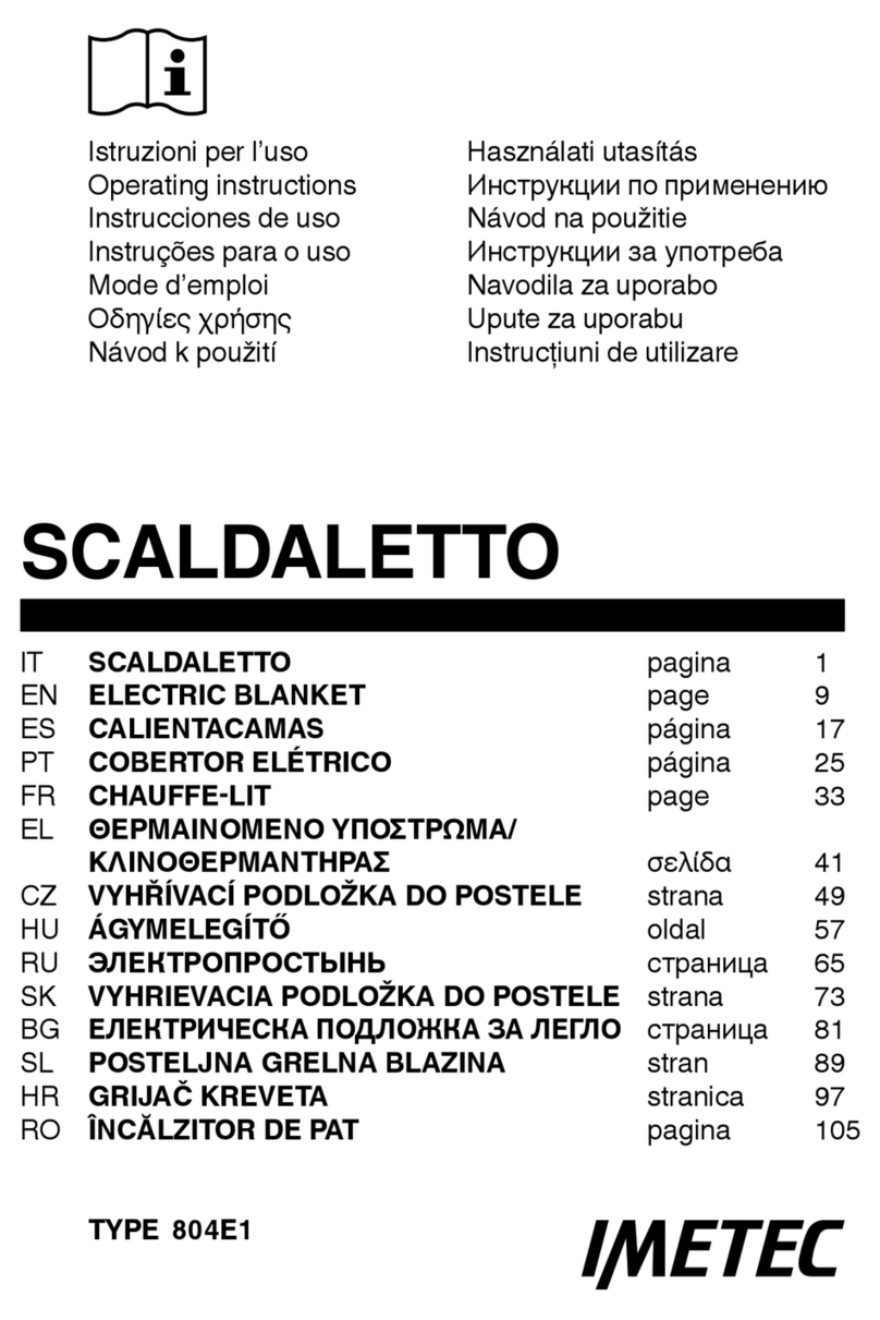 Imetec 804E1 User manual