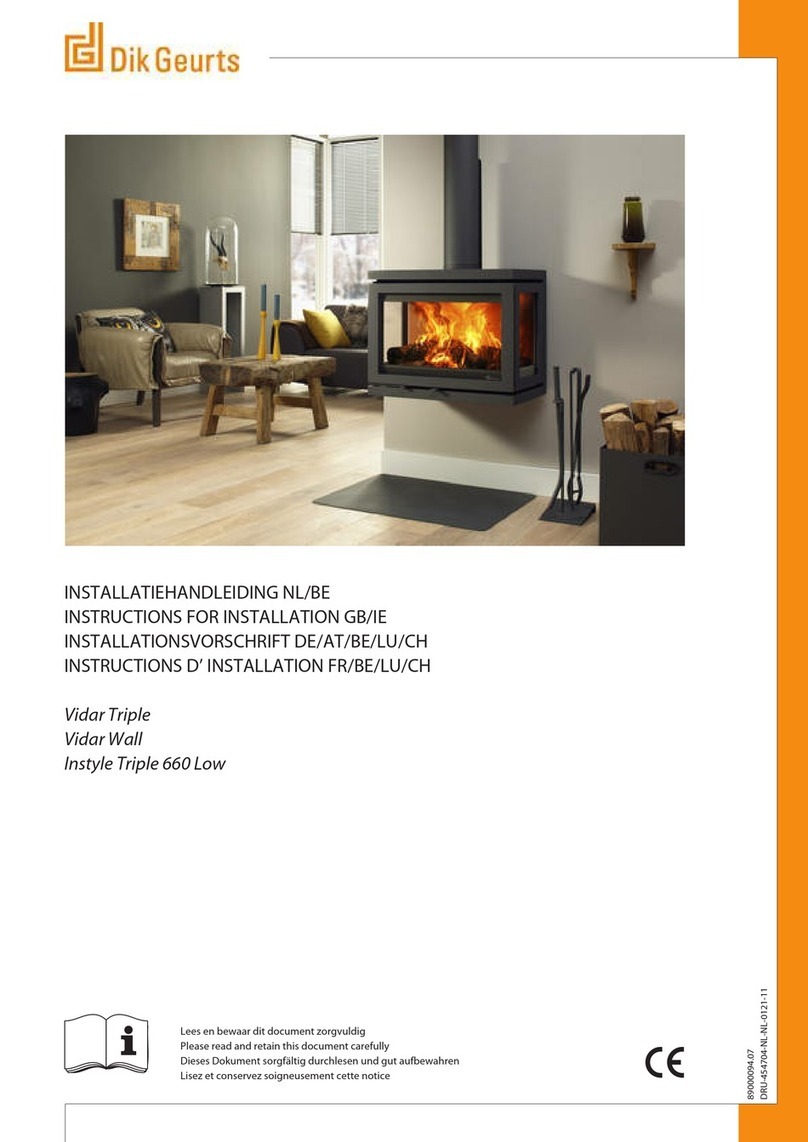 Dik Geurts Vidar Triple Instructions for installation