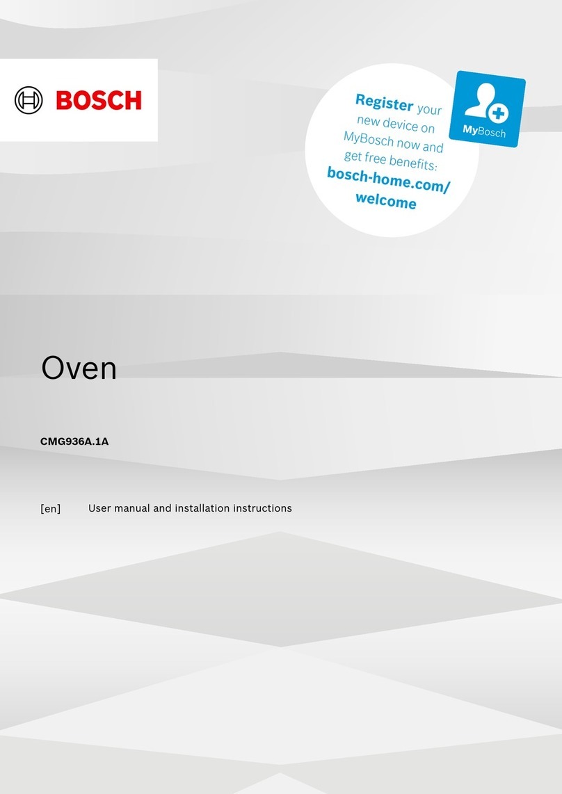 Bosch CMG936A 1A Series User manual