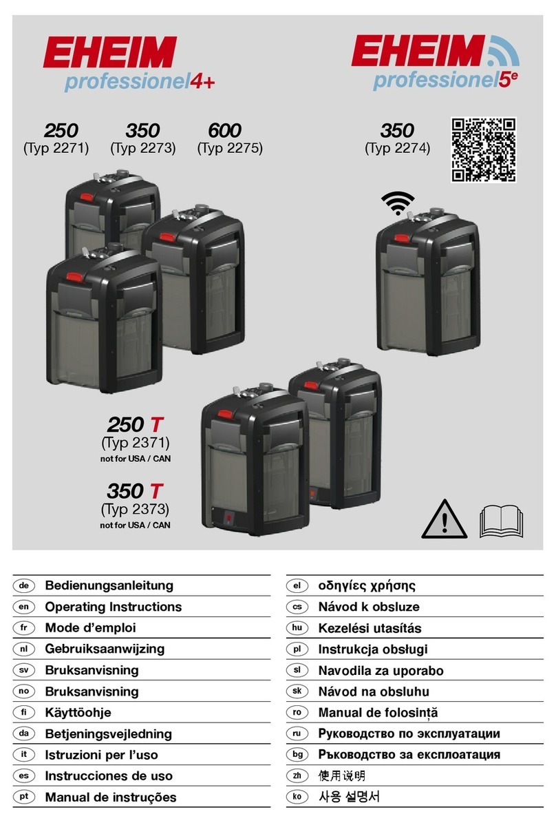 EHEIM professionel4+ User manual