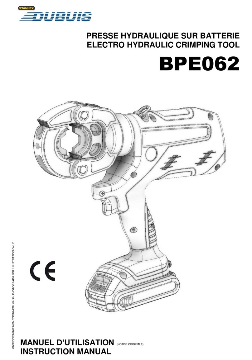 Stanley DUBUIS BPE062 User manual