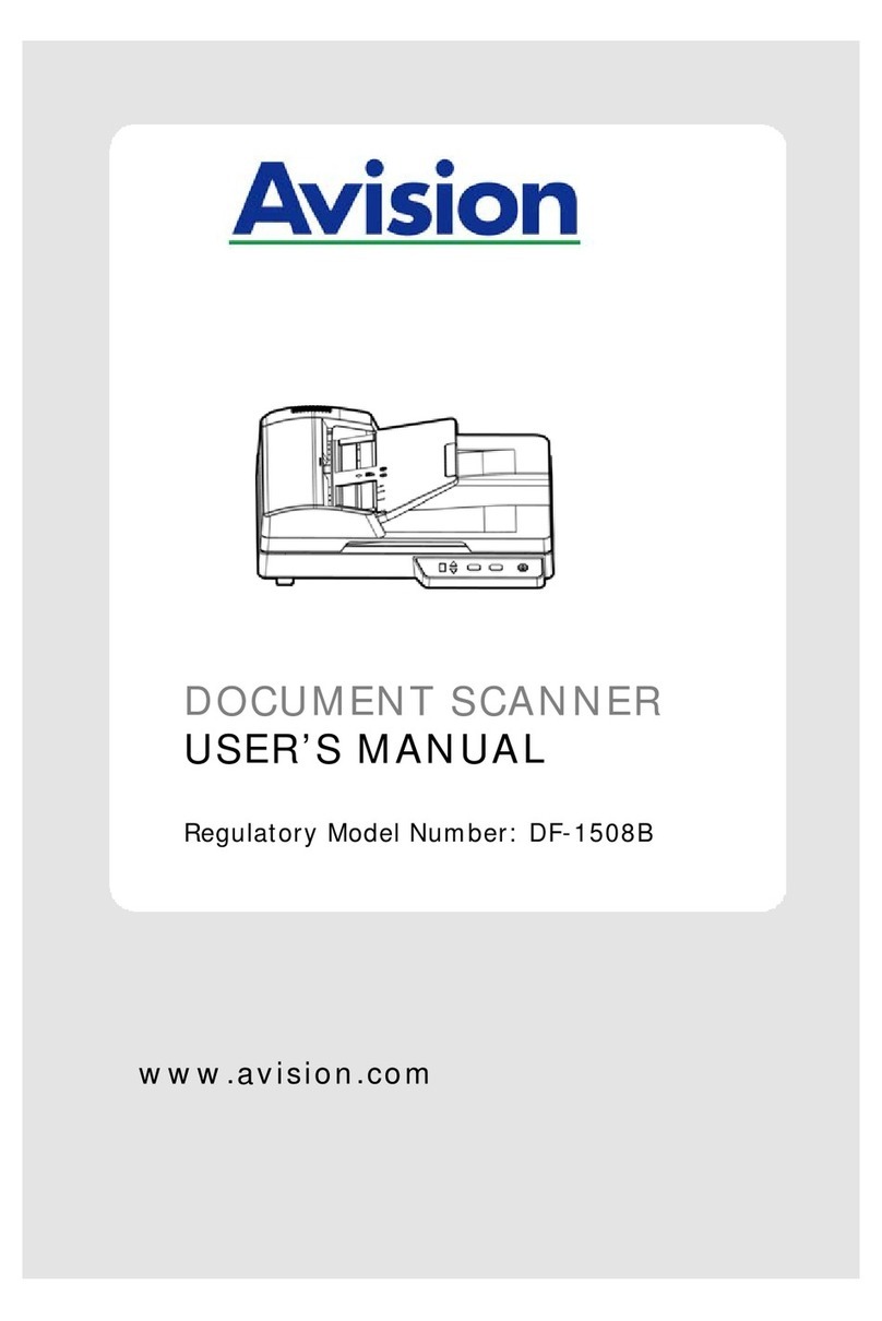 Avision DF-1508B User manual