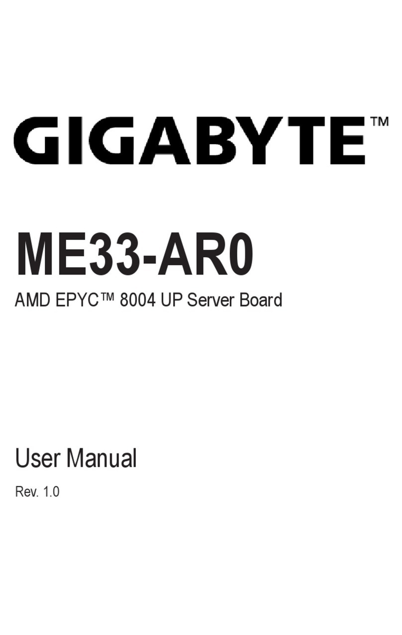 Gigabyte AMD EPYC ME33-AR0 User manual