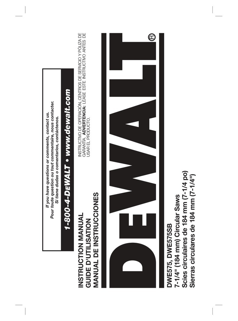 DeWalt DWE575SB User manual