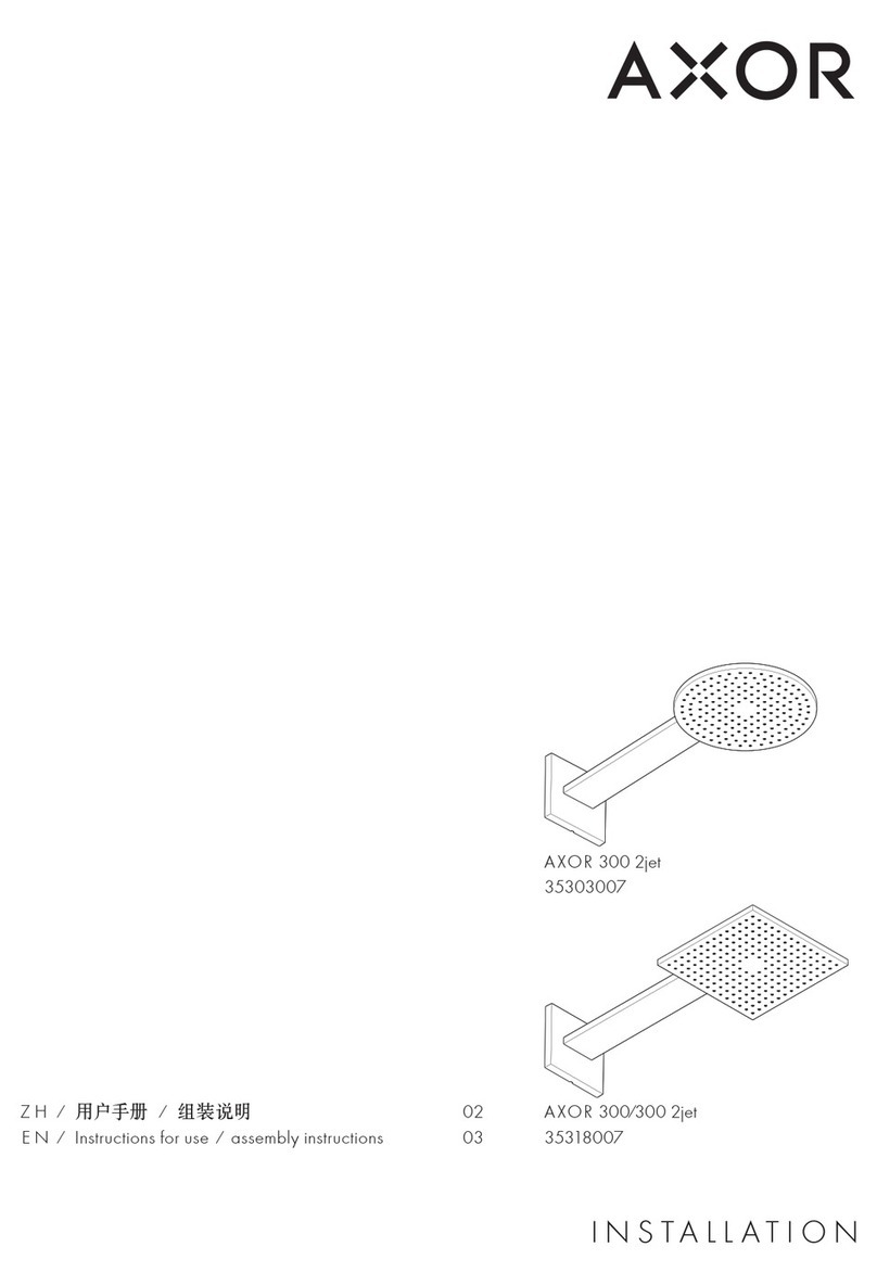 Axor 300 2jet 35303007 Manual