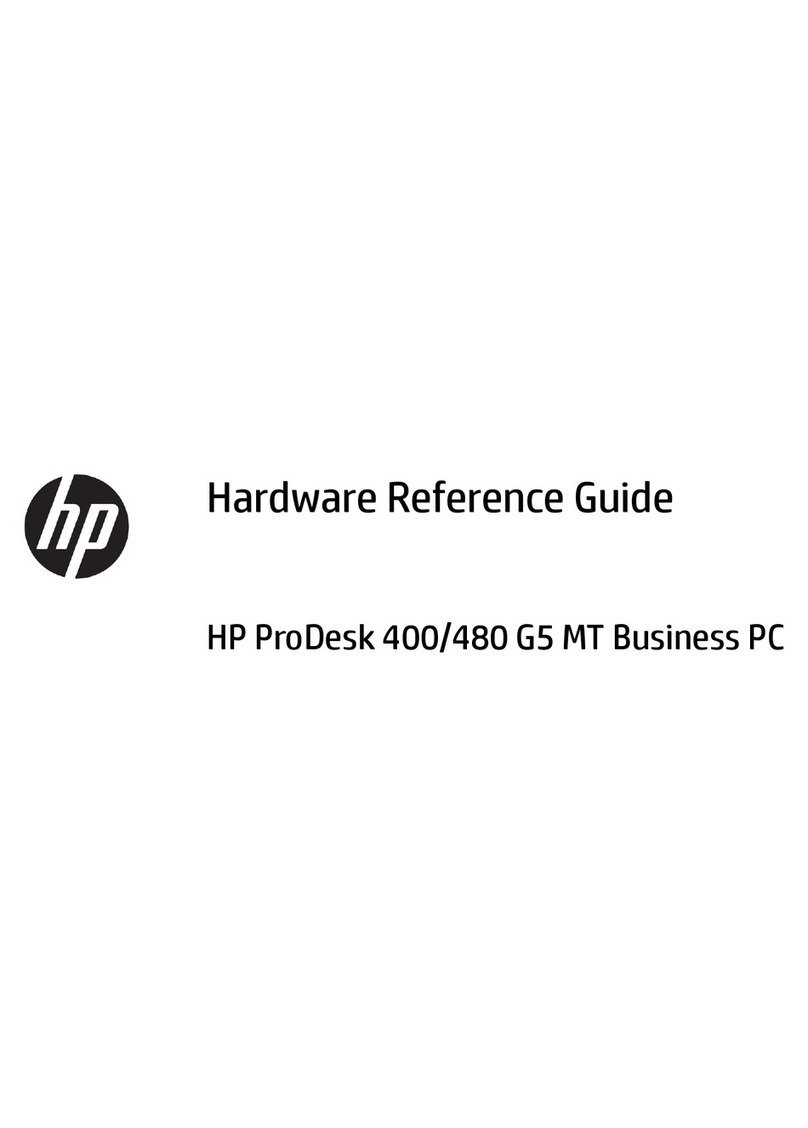 HP ProDesk 400 G5 MT Business PC Operating and maintenance manual