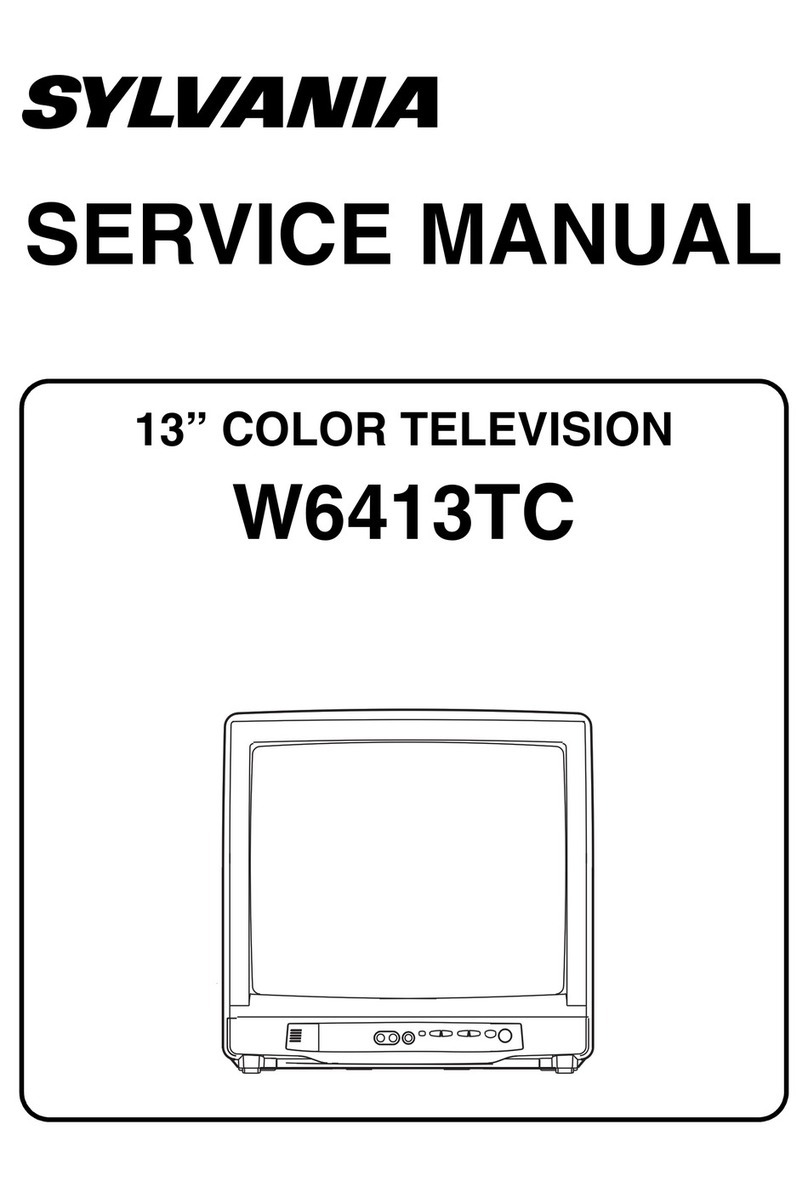 Sylvania W6413TC User manual