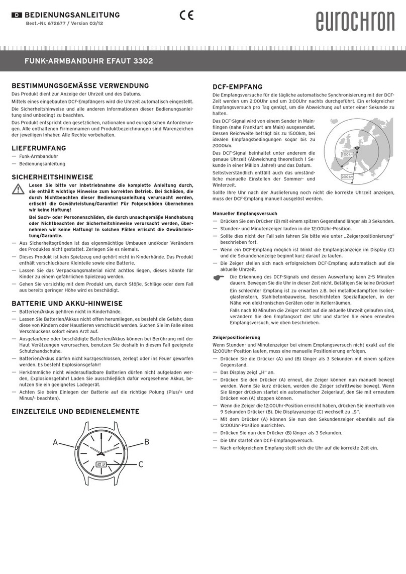 Eurochron EFAUT 3302 operating instructions