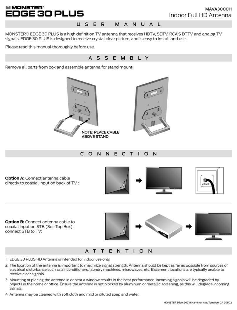 Monster EDGE 30 PLUS user manual