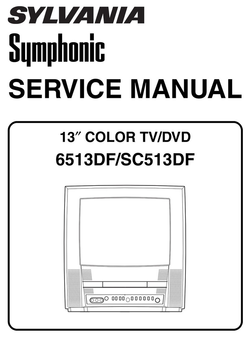 Sylvania Symphonic SC513DF User manual