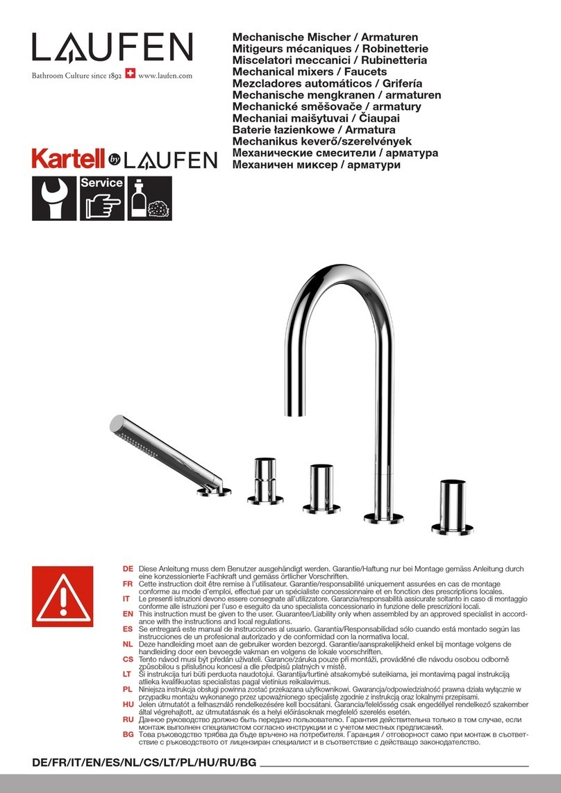 Laufen H3223350042821 User manual