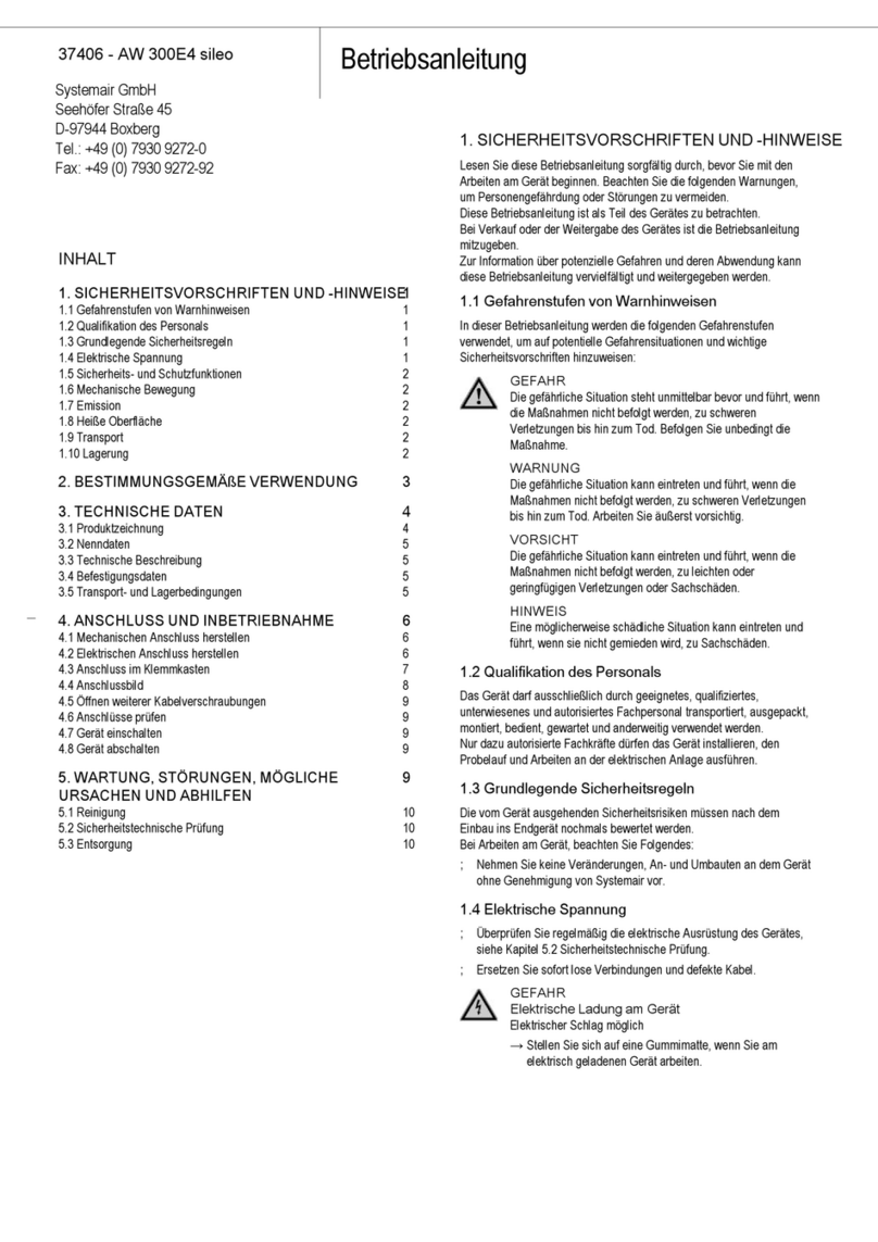 System air AW 300E4 User manual