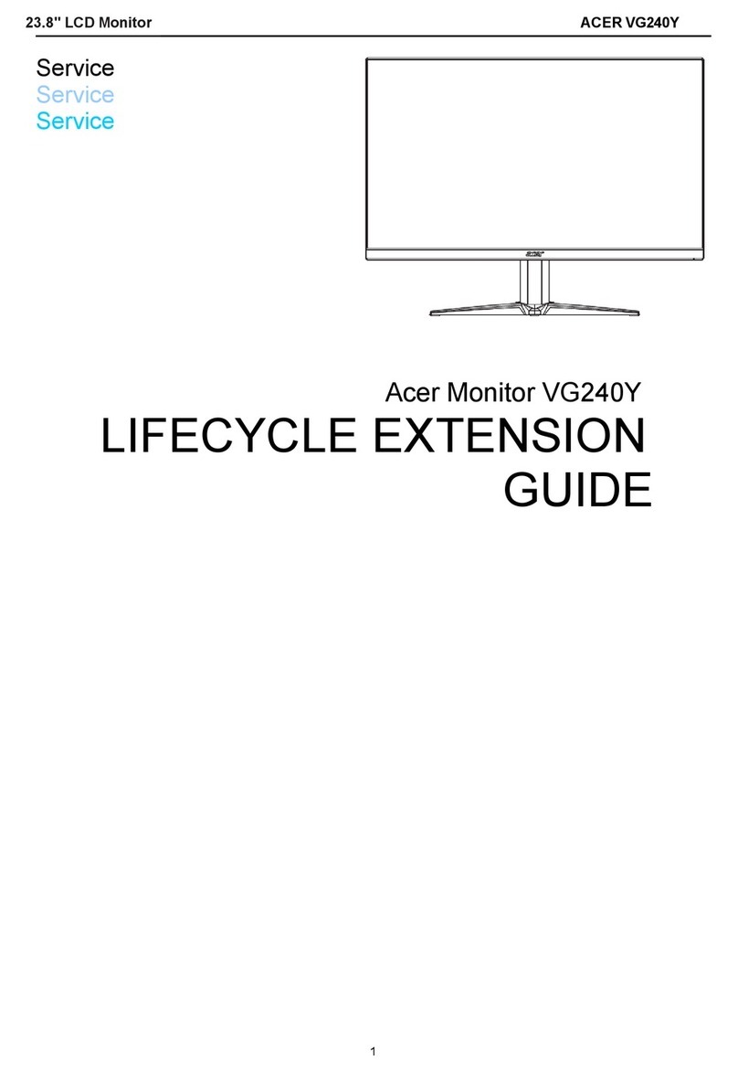 Acer Nitro VG240Y Series User manual