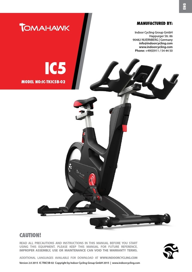 Indoor Cycling IC-TKIC5B-02 owner's manual