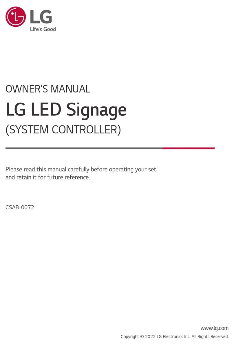 LG CSAB-0072 User manual