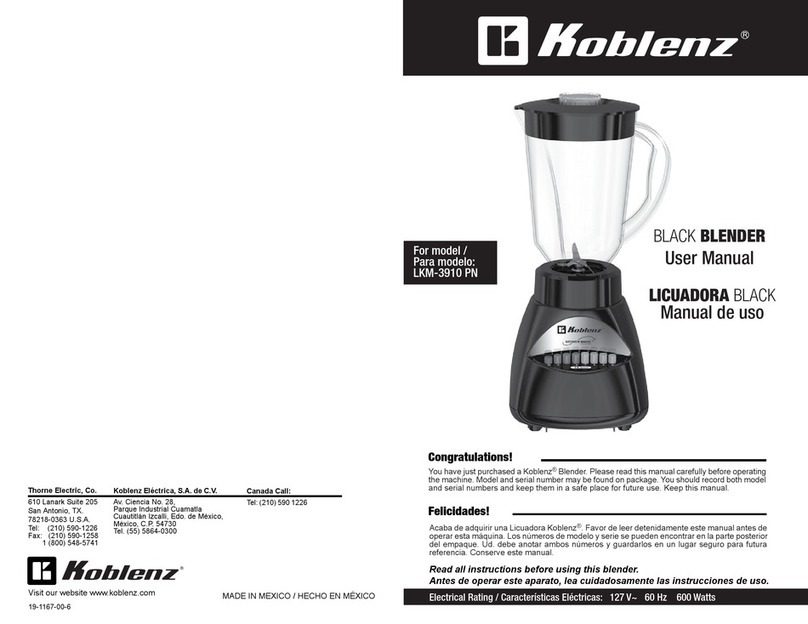 Koblenz LKM-3910 PN User manual