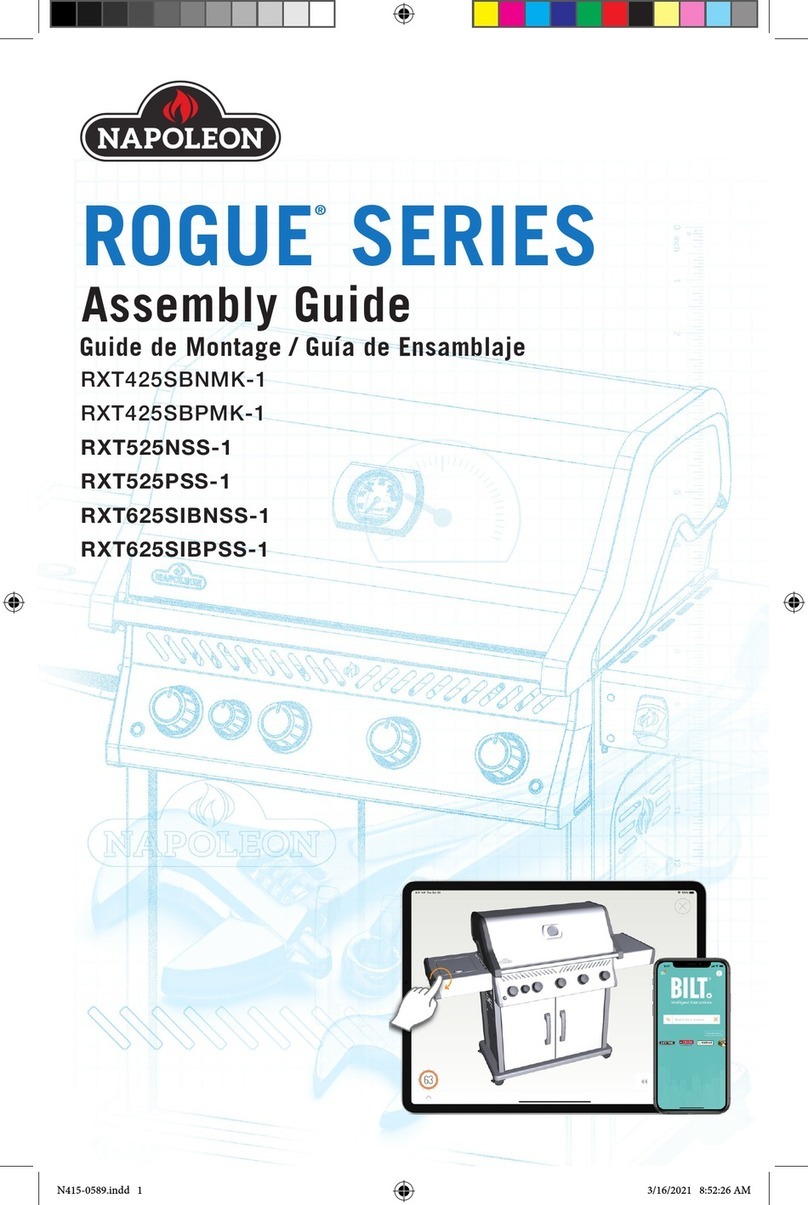 Napoleon RXT425SBNMK-1 User manual Napoleon RXT425SBNMK-1 User manual
