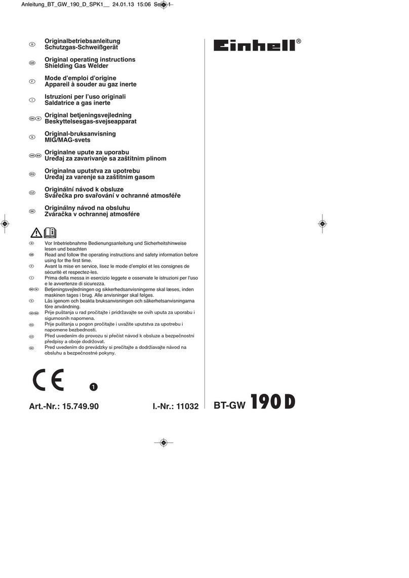 EINHELL BT-GW 190 D Original operating instructions
