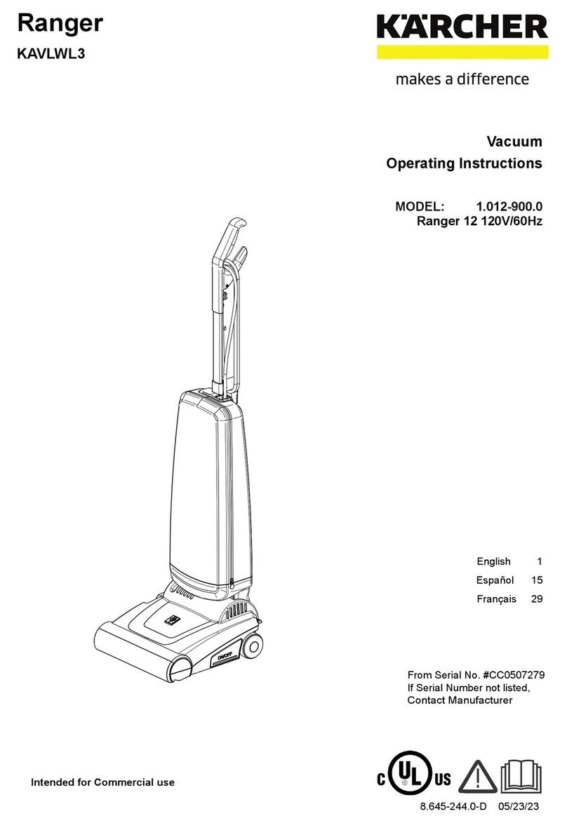 Kärcher Ranger 12 KAVLWL3 User manual