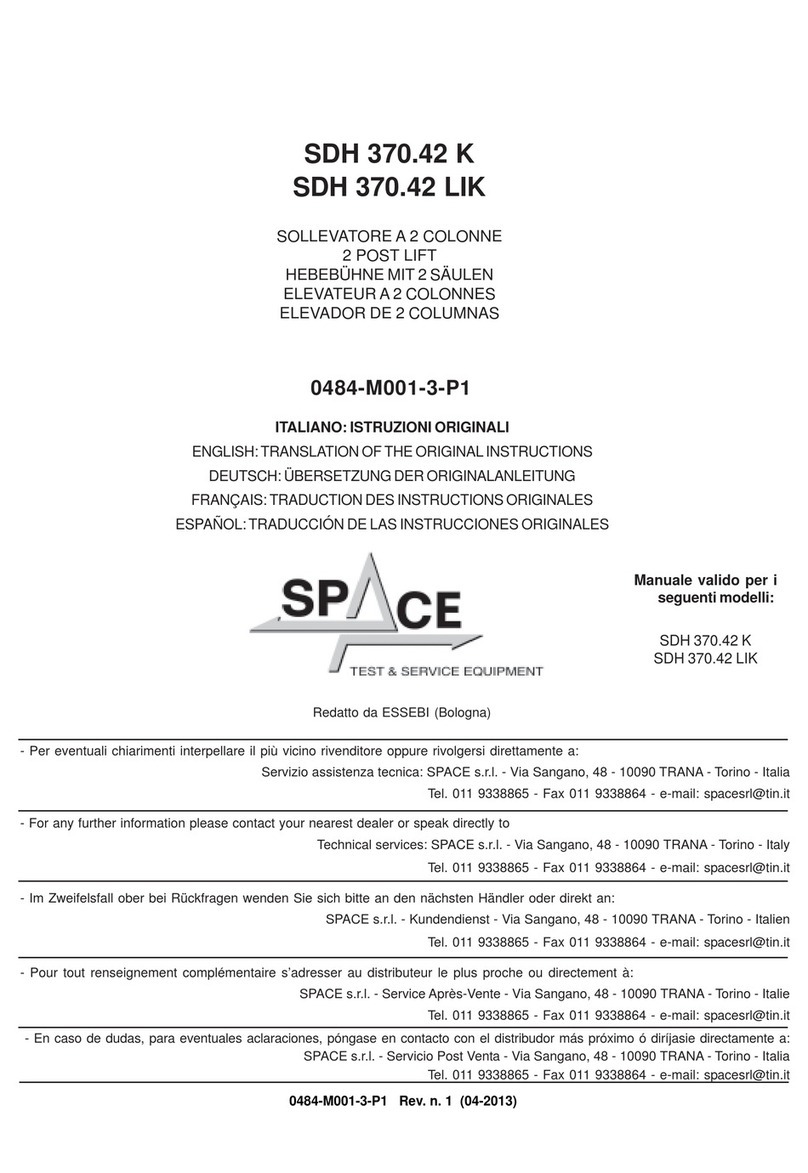 Space SDH 370.42 K User manual