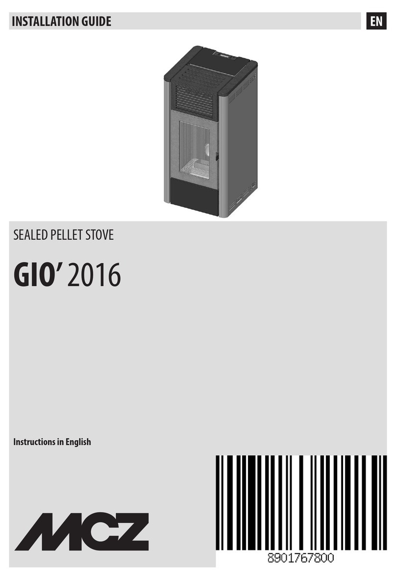 MCZ GIO 2016 installation guide