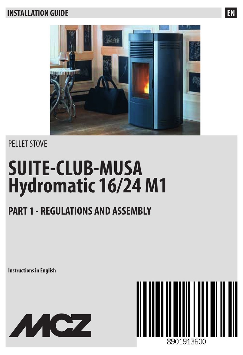 MCZ AKI Hydromatic 16/24 M1 installation guide