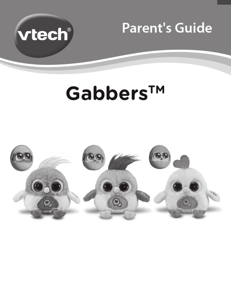 V-tech Gabbers Assembly Instructions