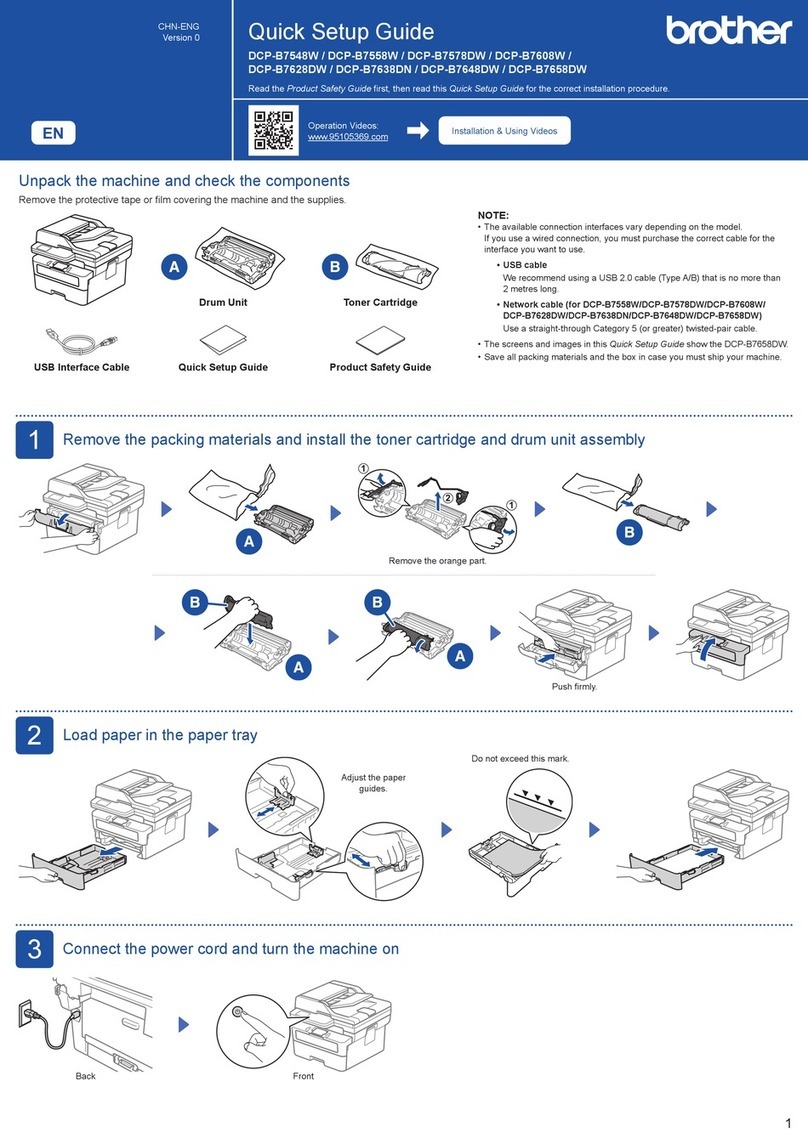 Brother DCP-B7548W User manual