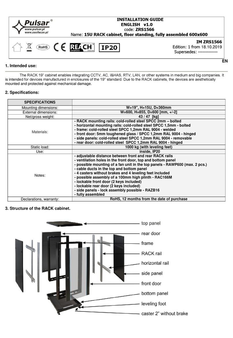 Pulsar ZRS1566 installation guide