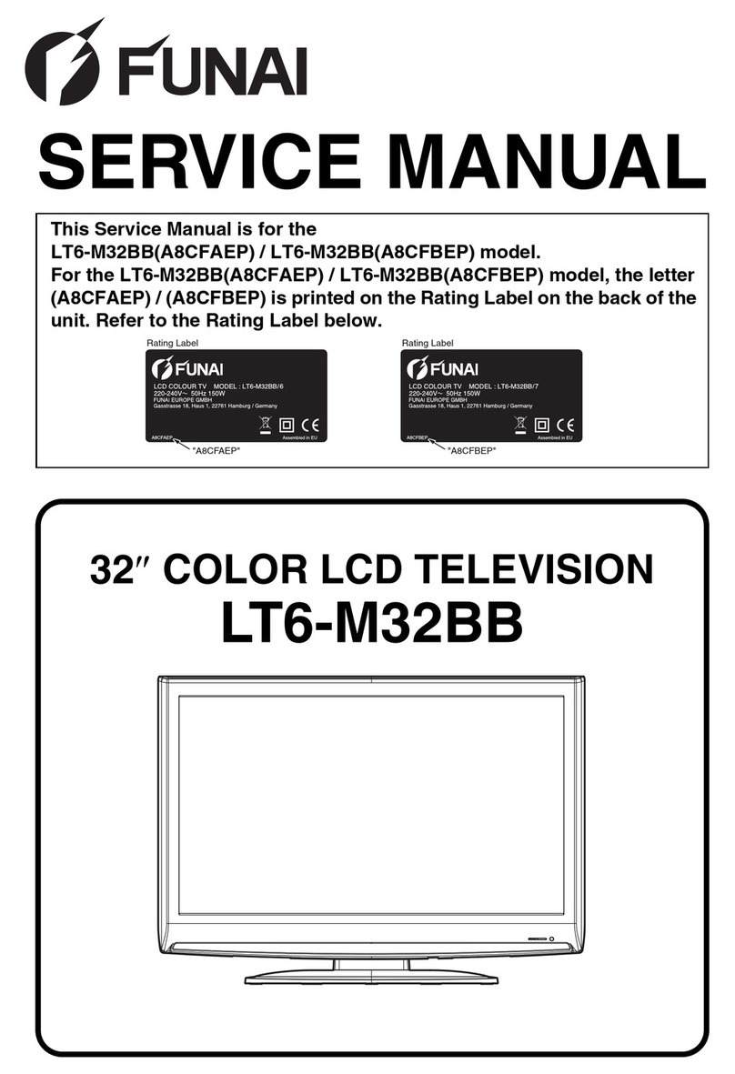 FUNAI LT6-M32BB User manual